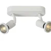 JASTER-LED - Plafondspot - LED - GU10 - 2x5W 2700K - Wit*Lucide Flash Sale