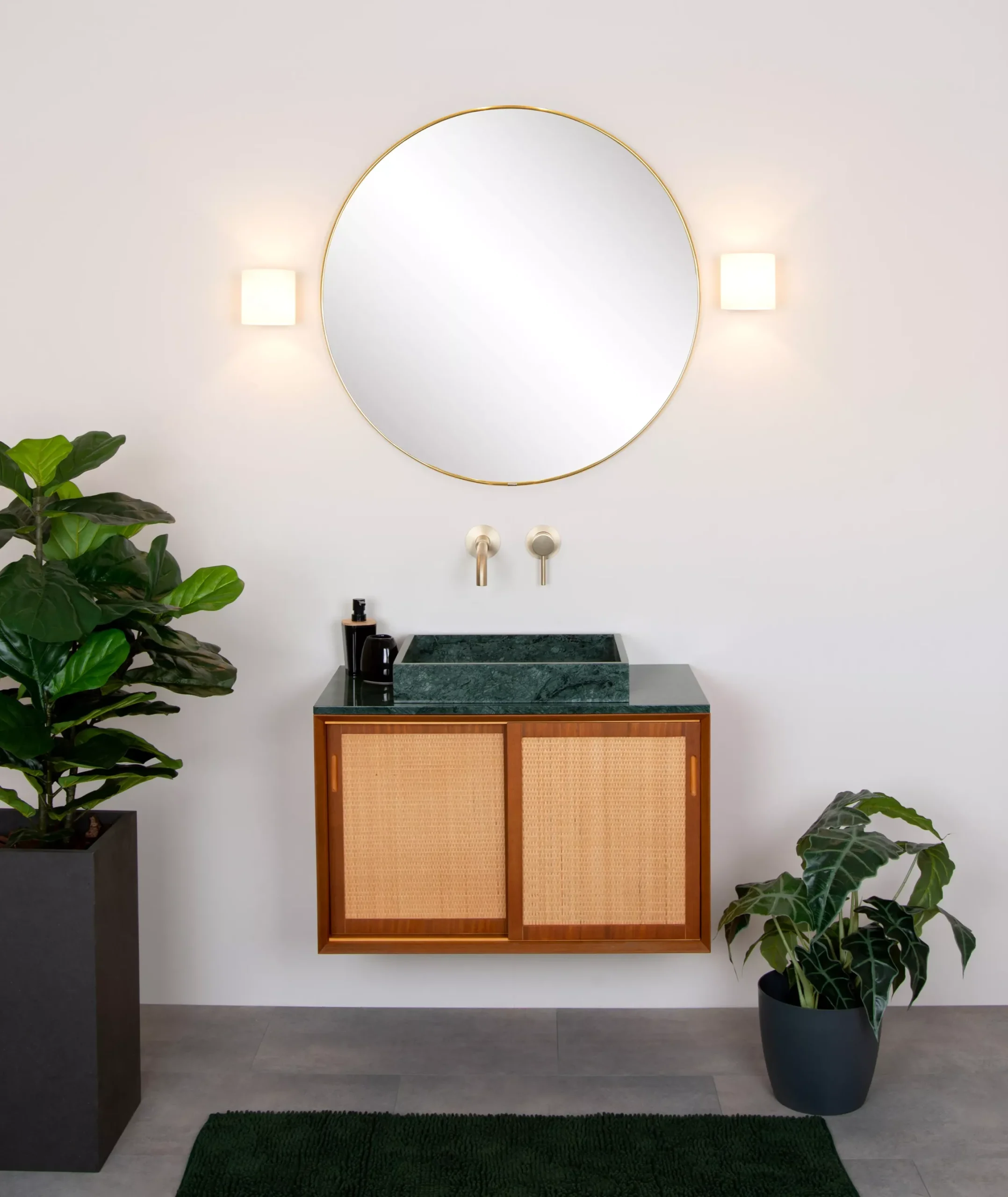 JELTE - Wandlamp Badkamer - 1xG9 - IP44 - Zwart*Lucide Hot