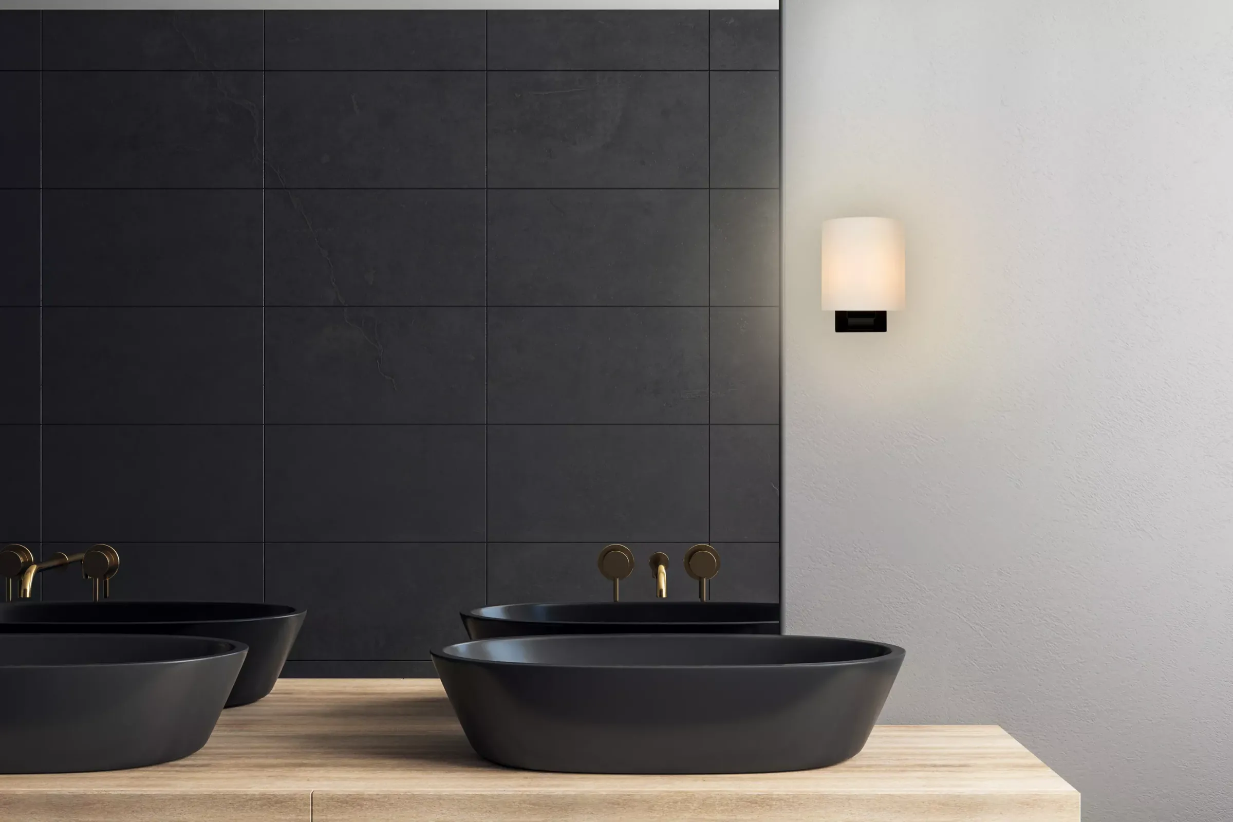 JENNO - Wandlamp Badkamer - 1xG9 - IP44 - Zwart*Lucide Clearance