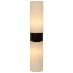 JESSE - Wandlamp Badkamer - 2xG9 - IP44 - Zwart*Lucide Clearance