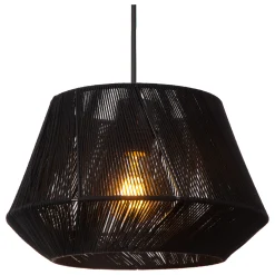 JESSICA - Hanglamp - Ø 35,5 cm - 3xE27 - Zwart*Lucide Cheap