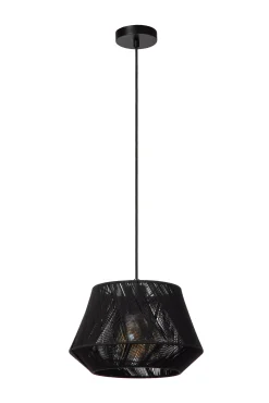 JESSICA - Hanglamp - Ø 30 cm - 1xE27 - Zwart*Lucide Cheap