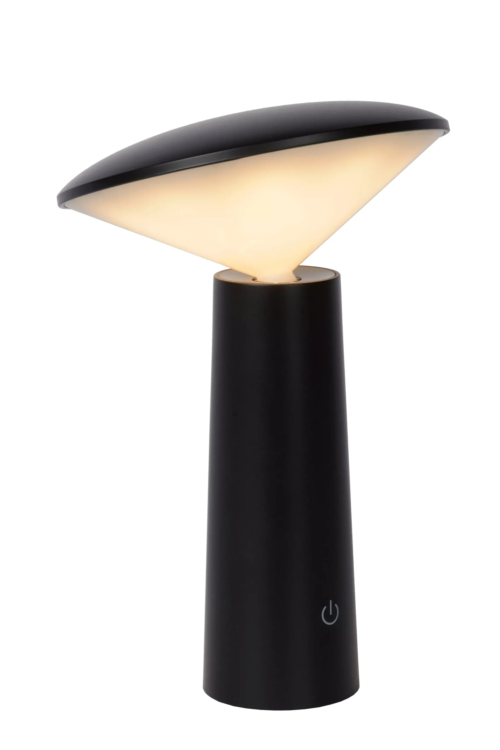 JIVE - Oplaadbare Tafellamp Binnen/Buiten - Accu/Batterij - Ø 13,7 cm - LED Dimb. - 1x3W 2800K/6500K - IP44 - Zwart*Lucide Sale
