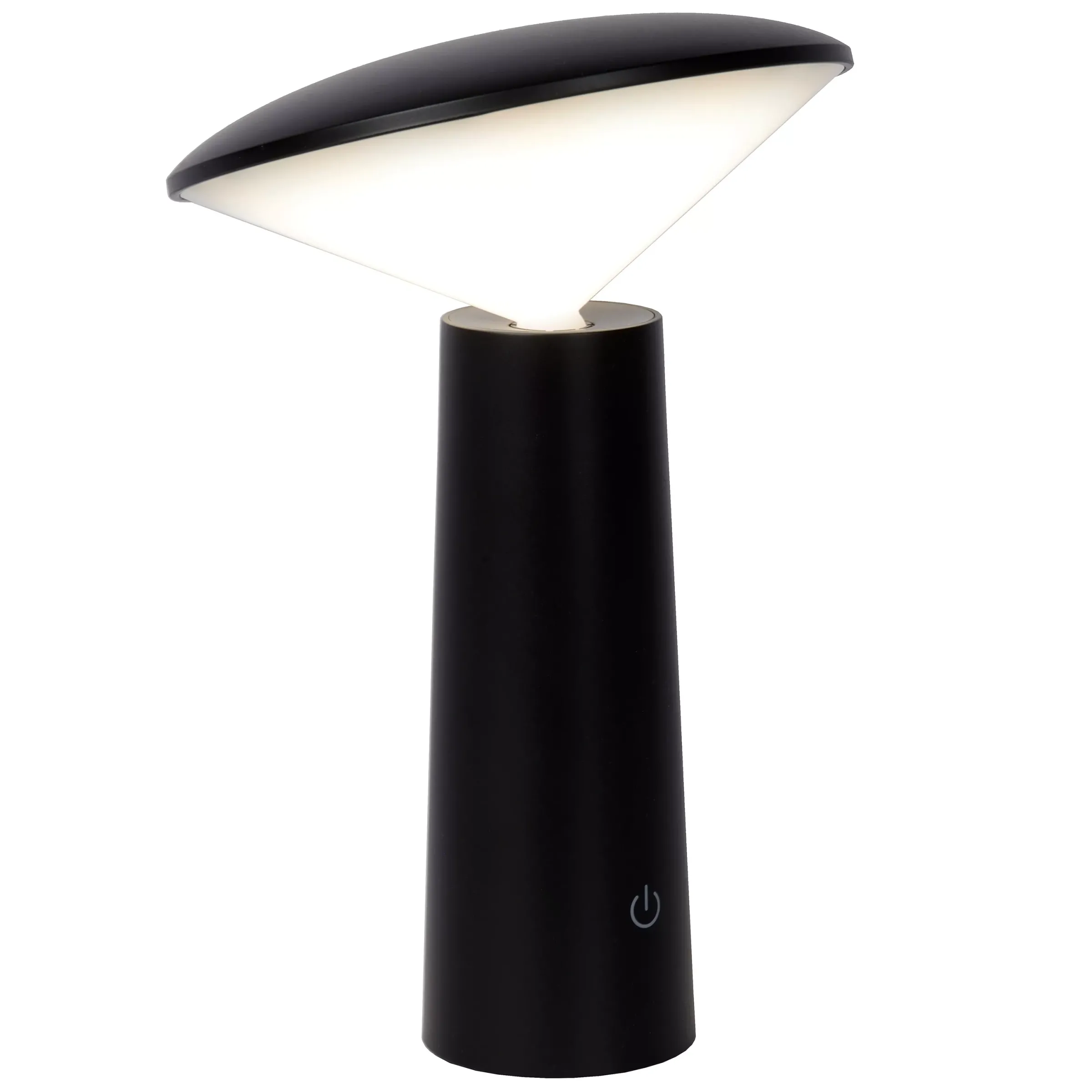 JIVE - Oplaadbare Tafellamp Binnen/Buiten - Accu/Batterij - Ø 13,7 cm - LED Dimb. - 1x3W 2800K/6500K - IP44 - Zwart*Lucide Sale