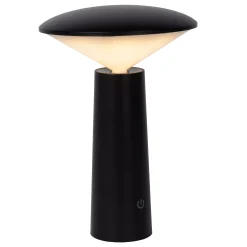 JIVE - Oplaadbare Tafellamp Binnen/Buiten - Accu/Batterij - Ø 13,7 cm - LED Dimb. - 1x3W 2800K/6500K - IP44 - Zwart*Lucide Sale
