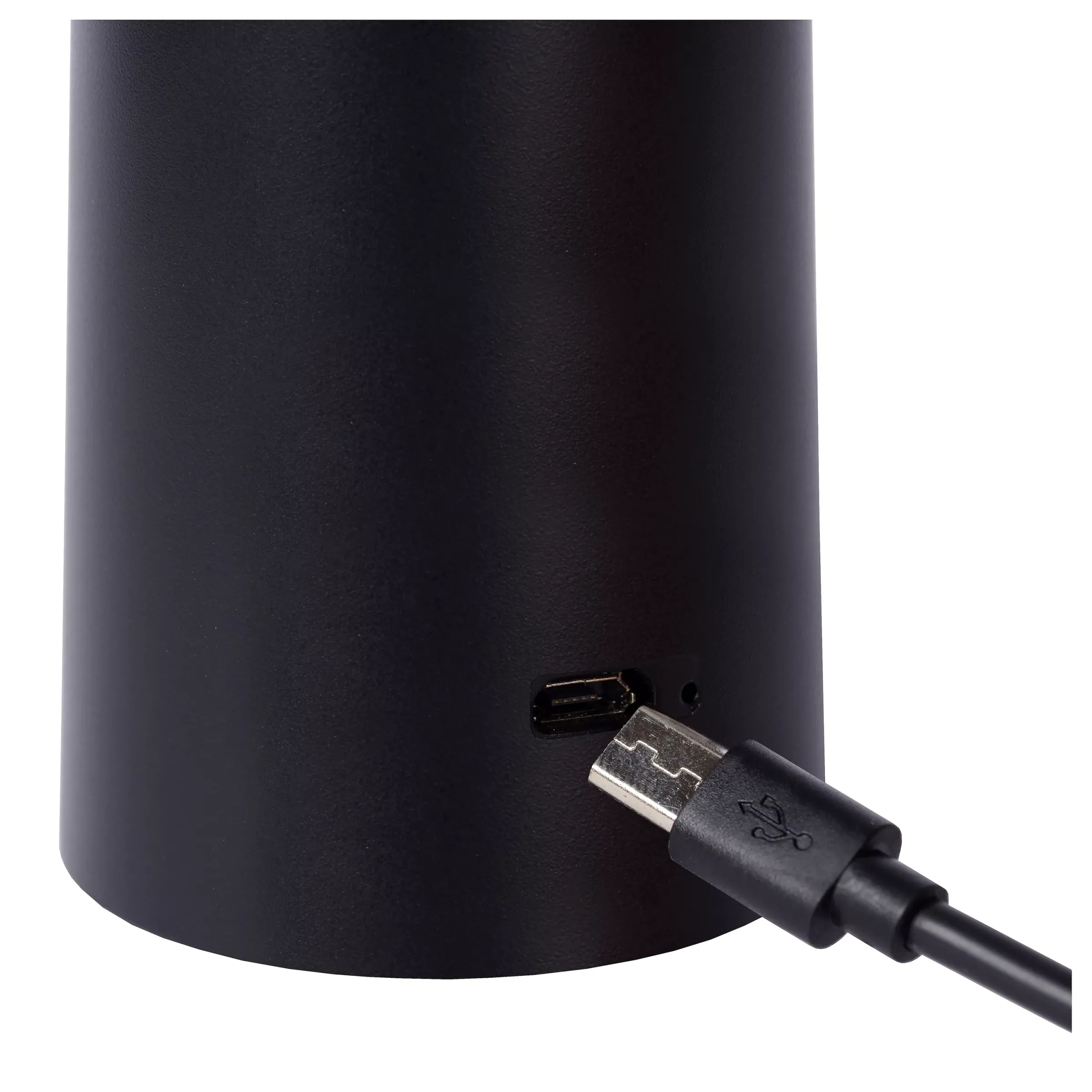 JIVE - Oplaadbare Tafellamp Binnen/Buiten - Accu/Batterij - Ø 13,7 cm - LED Dimb. - 1x3W 2800K/6500K - IP44 - Zwart*Lucide Sale
