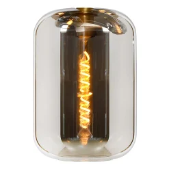 JOANET - Glas - Ø 22 cm - Fumé*Lucide Best Sale