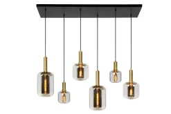 JOANET - Hanglamp - 6xE27 - Fumé*Lucide Best Sale