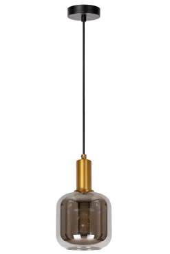 JOANET - Hanglamp - Ø 16 cm - 1xE27 - Fumé*Lucide Best Sale