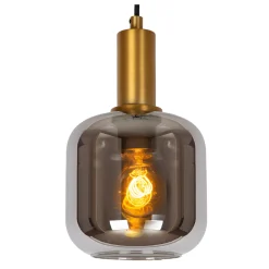 JOANET - Hanglamp - Ø 16 cm - 1xE27 - Fumé*Lucide Best Sale