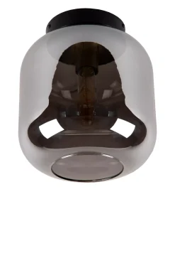 JOANET - Plafonnière - Ø 25 cm - 1xE27 - Fumé*Lucide Best Sale