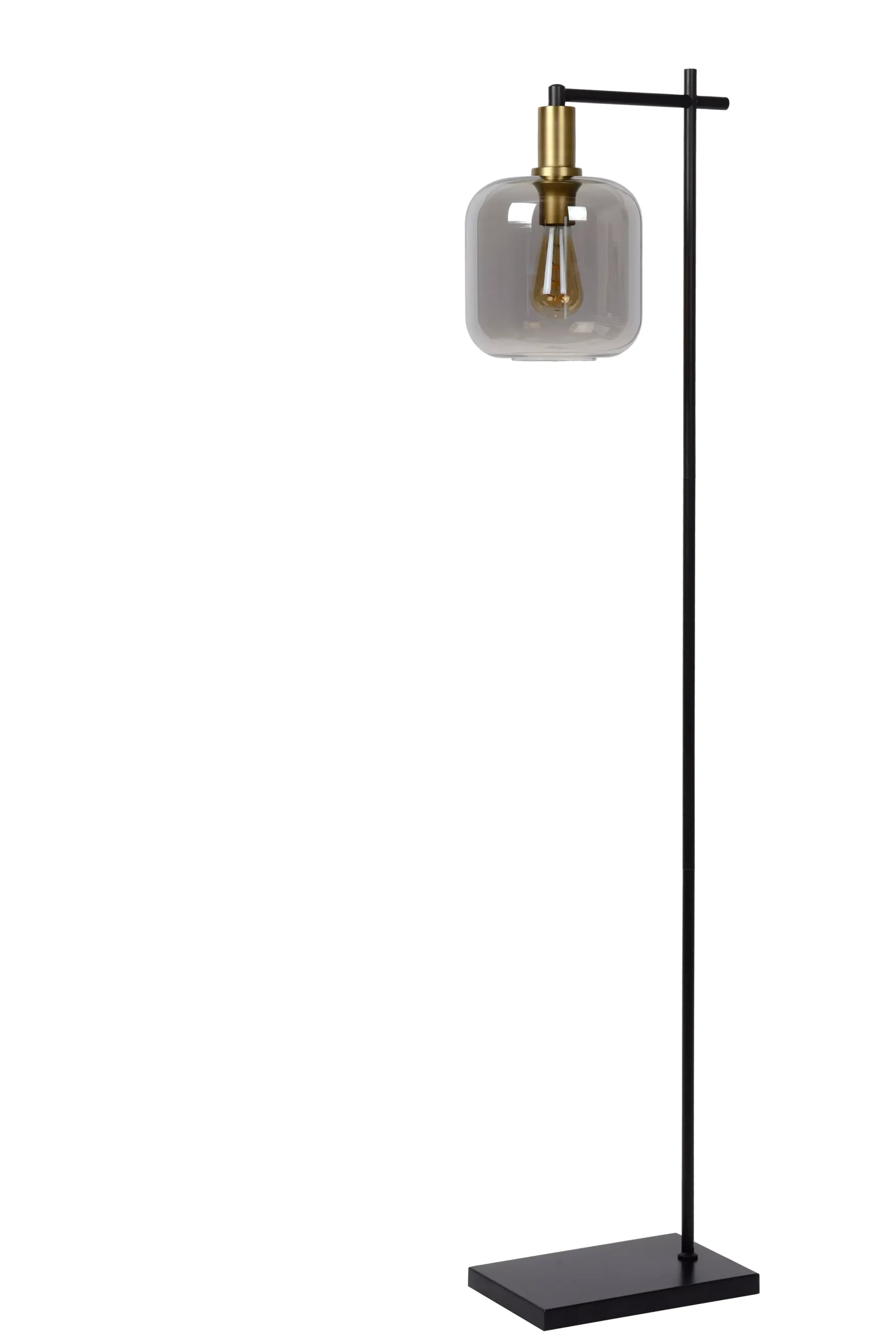 JOANET - Vloerlamp - 1xE27 - Fumé*Lucide Outlet