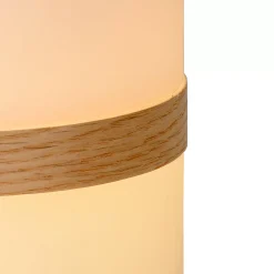 JOE - Oplaadbare Tafellamp Binnen/Buiten - Accu/Batterij - Ø 14,5 cm - LED Dim to warm - 1x3W 2800K/3200K - IP44 - Wit*Lucide Clearance