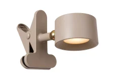 JOLAN - Oplaadbare Bureaulamp - Accu/Batterij - LED Dim to warm - 1x3,5W 2700K/5700K - Taupe*Lucide Flash Sale