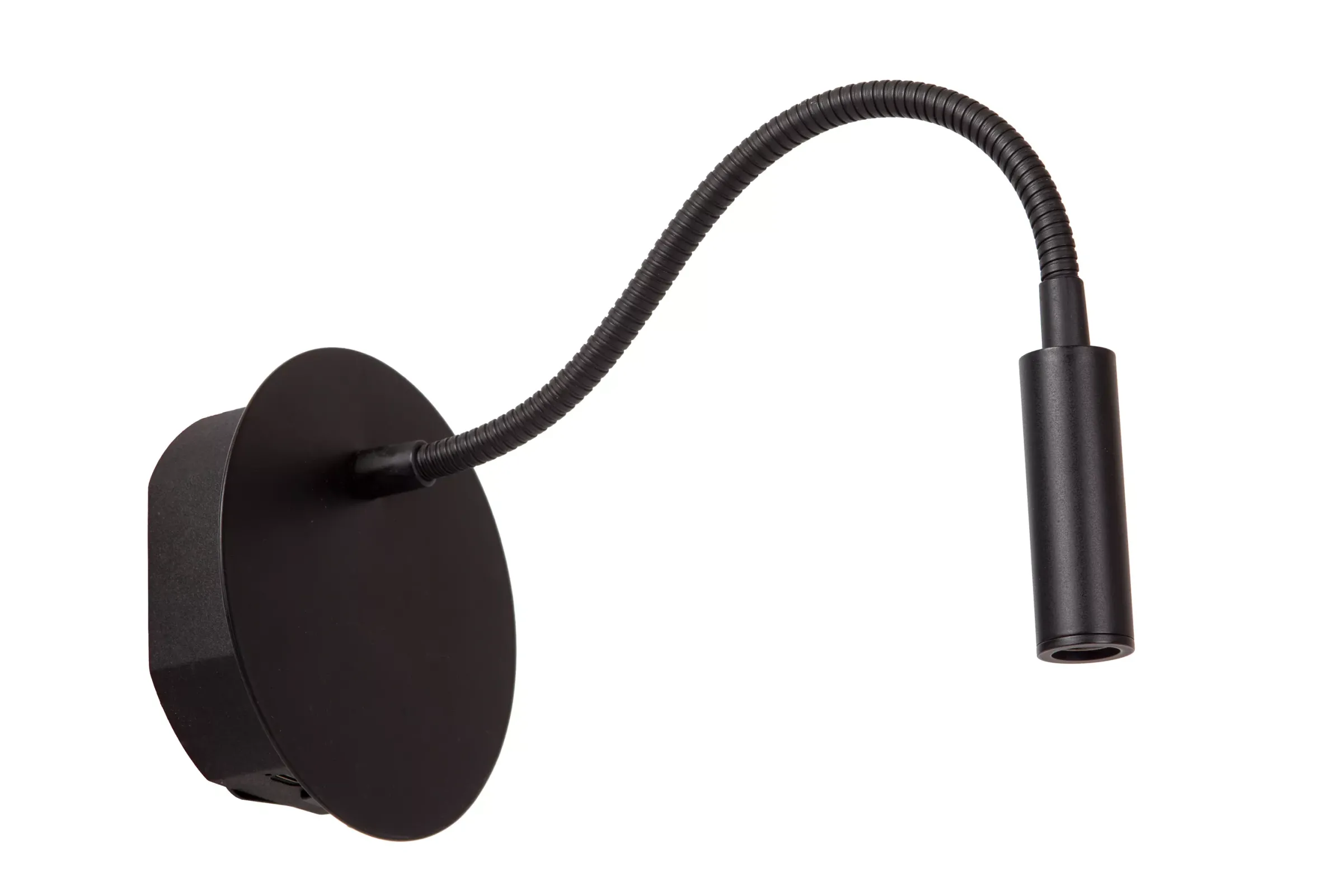 JOLIJN - Oplaadbare Bedlamp / Wandlamp - Accu/Batterij - Ø 11 cm - LED - 1x2W 3000K - Magnetisch - Zwart*Lucide Flash Sale