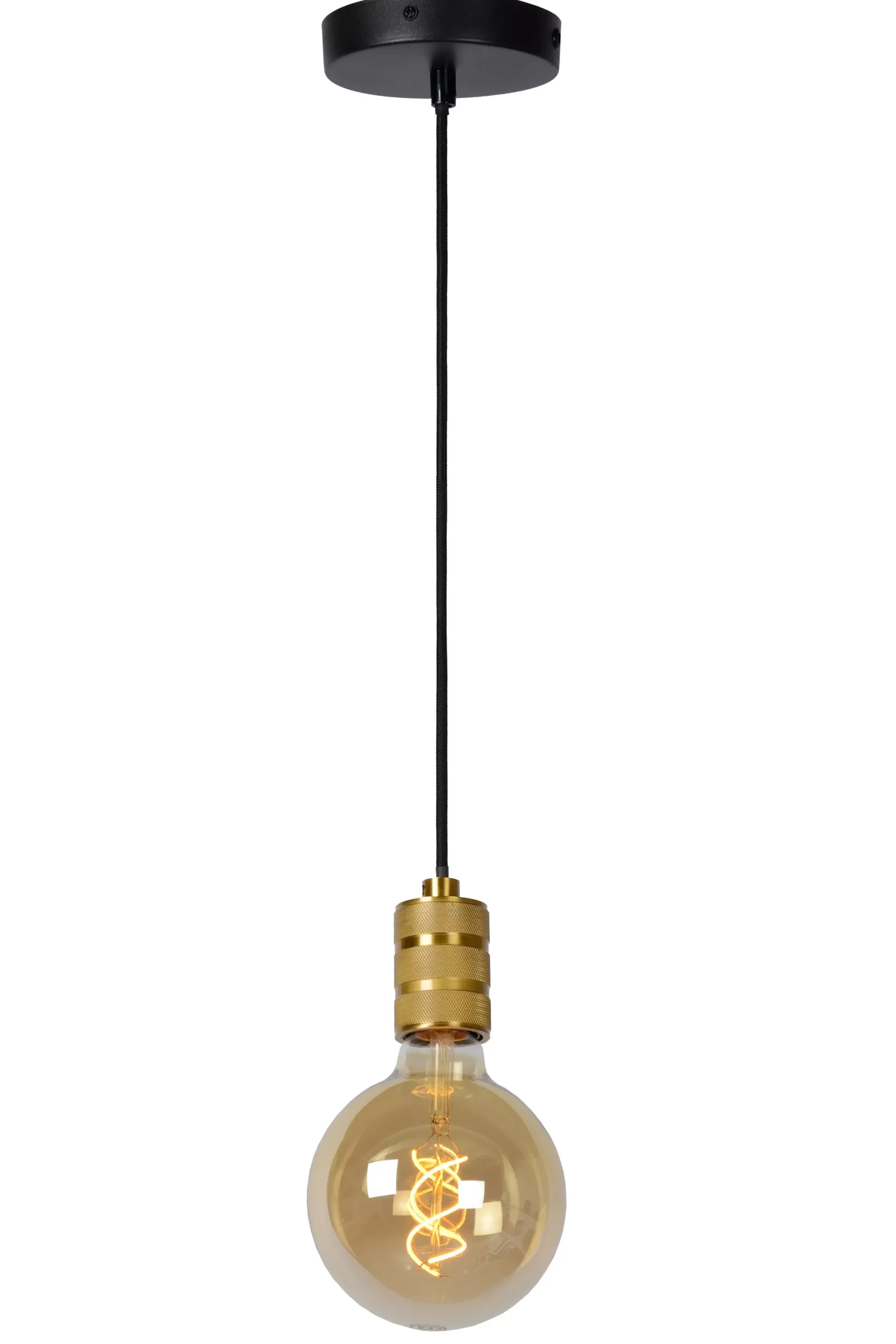 JOVA - Hanglamp - Ø 12 cm - 1xE27 - Mat Goud / Messing*Lucide Discount