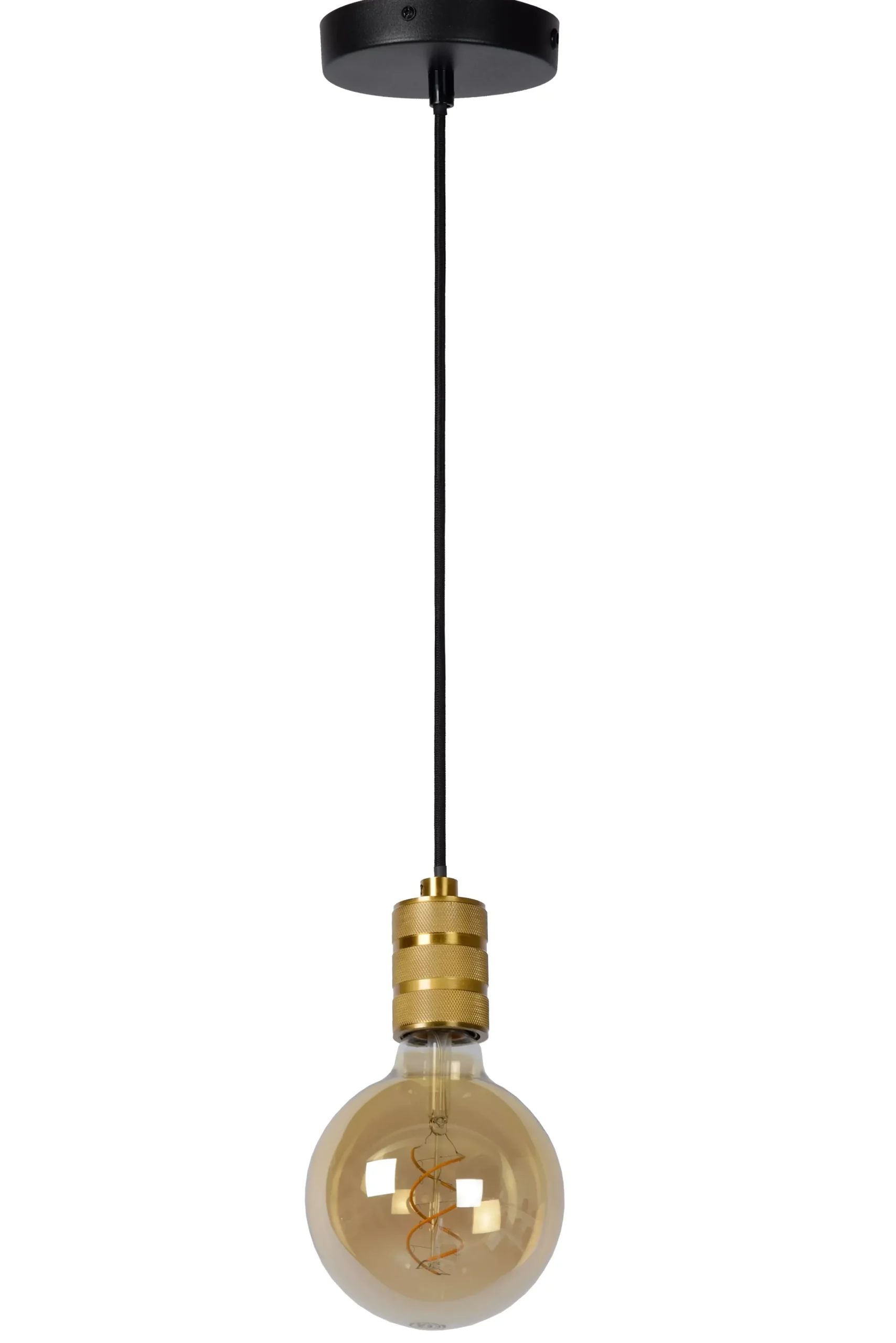 JOVA - Hanglamp - Ø 12 cm - 1xE27 - Mat Goud / Messing*Lucide Discount