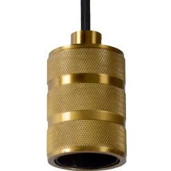 JOVA - Hanglamp - Ø 12 cm - 1xE27 - Mat Goud / Messing*Lucide Discount