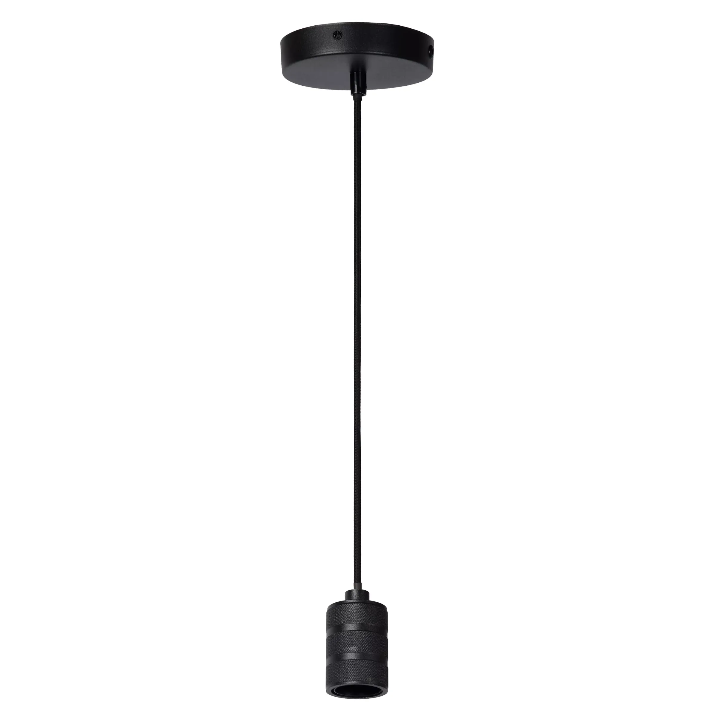 JOVA - Hanglamp - Ø 10 cm - 1xE27 - Zwart*Lucide Online