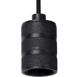JOVA - Hanglamp - Ø 10 cm - 1xE27 - Zwart*Lucide Online