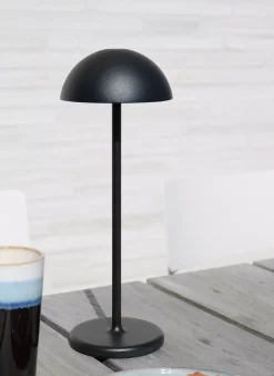 JOY - Oplaadbare Tafellamp Binnen/Buiten - Accu/Batterij - Ø 12 cm - LED Dimb. - 1x1,5W 3000K - IP54 - Zwart*Lucide Flash Sale