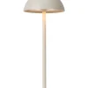 JOY - Oplaadbare Tafellamp Binnen/Buiten - Accu/Batterij - Ø 12 cm - LED Dimb. - 1x1,5W 3000K - IP54 - Wit*Lucide Discount