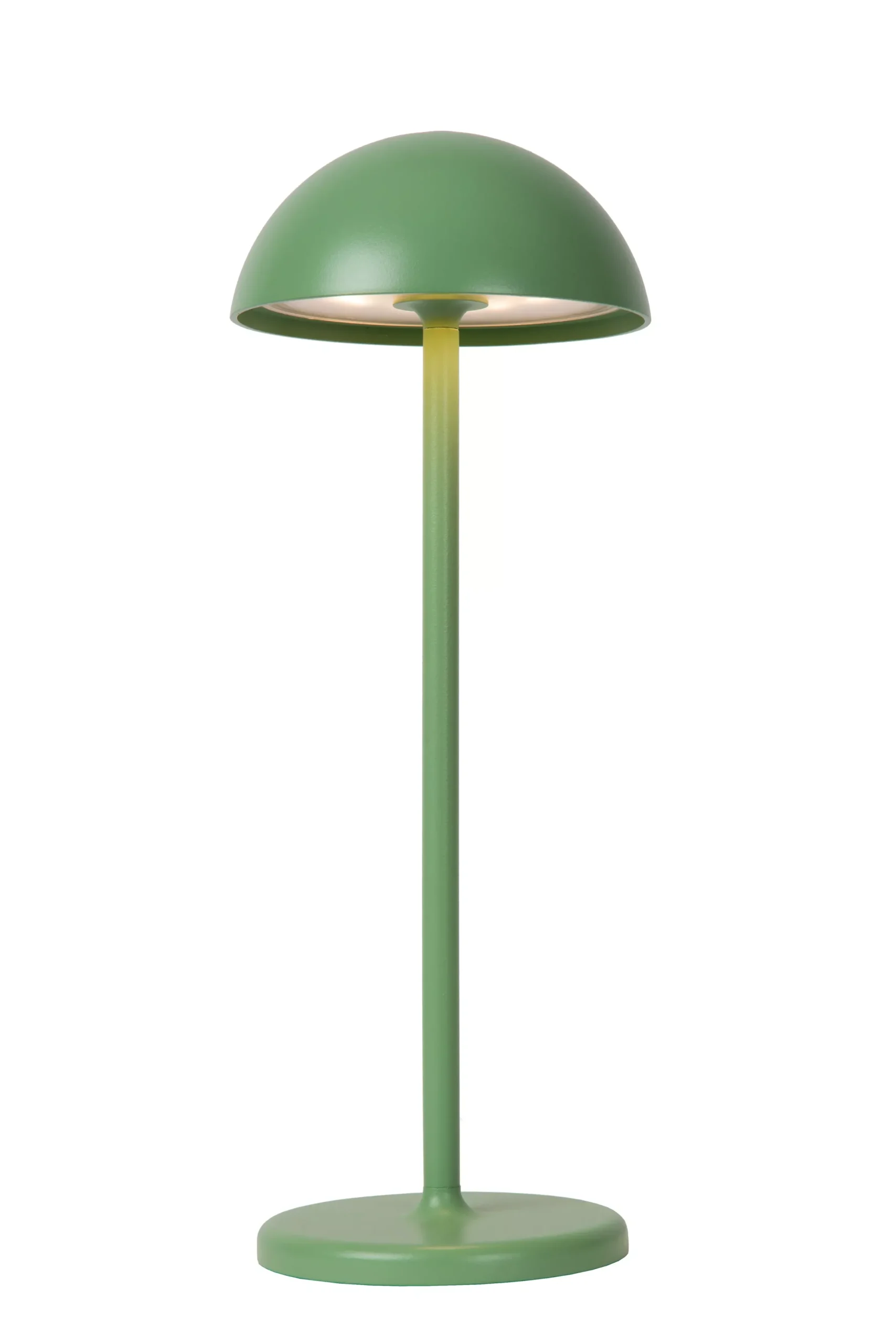 JOY - Oplaadbare Tafellamp Binnen/Buiten - Accu/Batterij - Ø 12 cm - LED Dimb. - 1x1,5W 3000K - IP54 - Groen*Lucide Sale