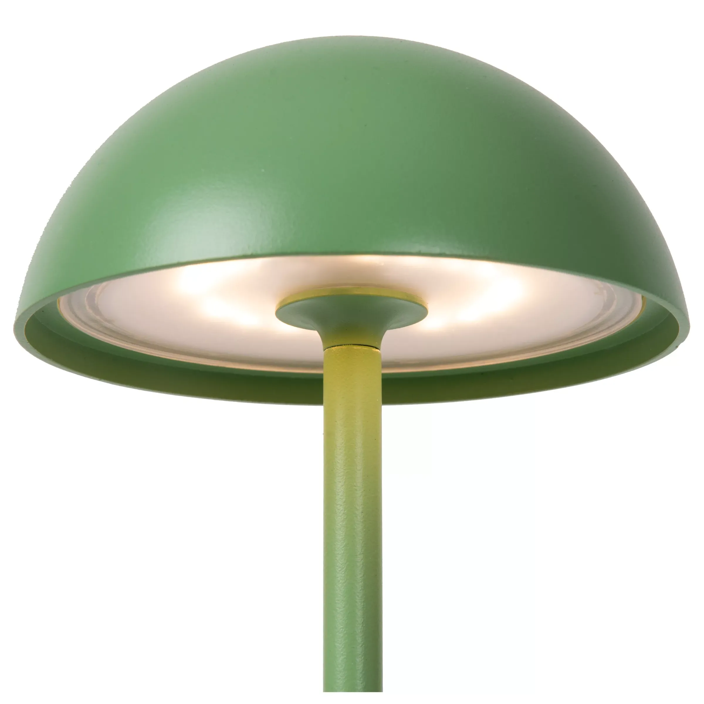 JOY - Oplaadbare Tafellamp Binnen/Buiten - Accu/Batterij - Ø 12 cm - LED Dimb. - 1x1,5W 3000K - IP54 - Groen*Lucide Sale
