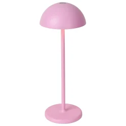 JOY - Oplaadbare Tafellamp Binnen/Buiten - Accu/Batterij - Ø 12 cm - LED Dimb. - 1x1,5W 3000K - IP54 - Roze*Lucide Discount