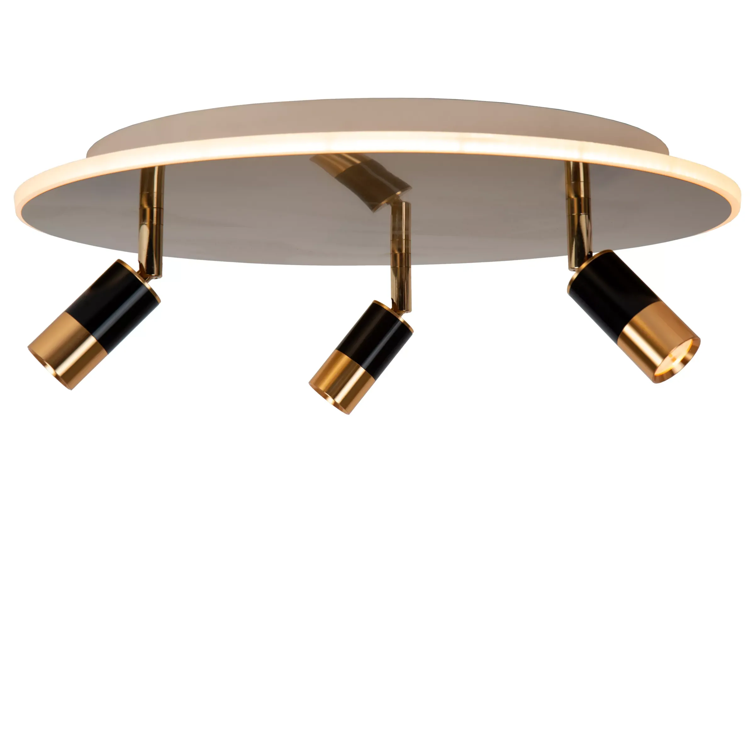 JUBEL - Plafonnière - Ø 48 cm - LED - CCT - 2700K - Mat Goud / Messing*Lucide Online