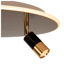 JUBEL - Plafonnière - Ø 48 cm - LED - CCT - 2700K - Mat Goud / Messing*Lucide Online