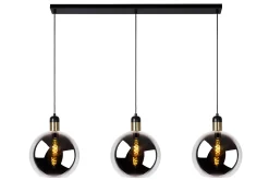 JULIUS - Hanglamp - 3xE27 - Fumé*Lucide Best Sale