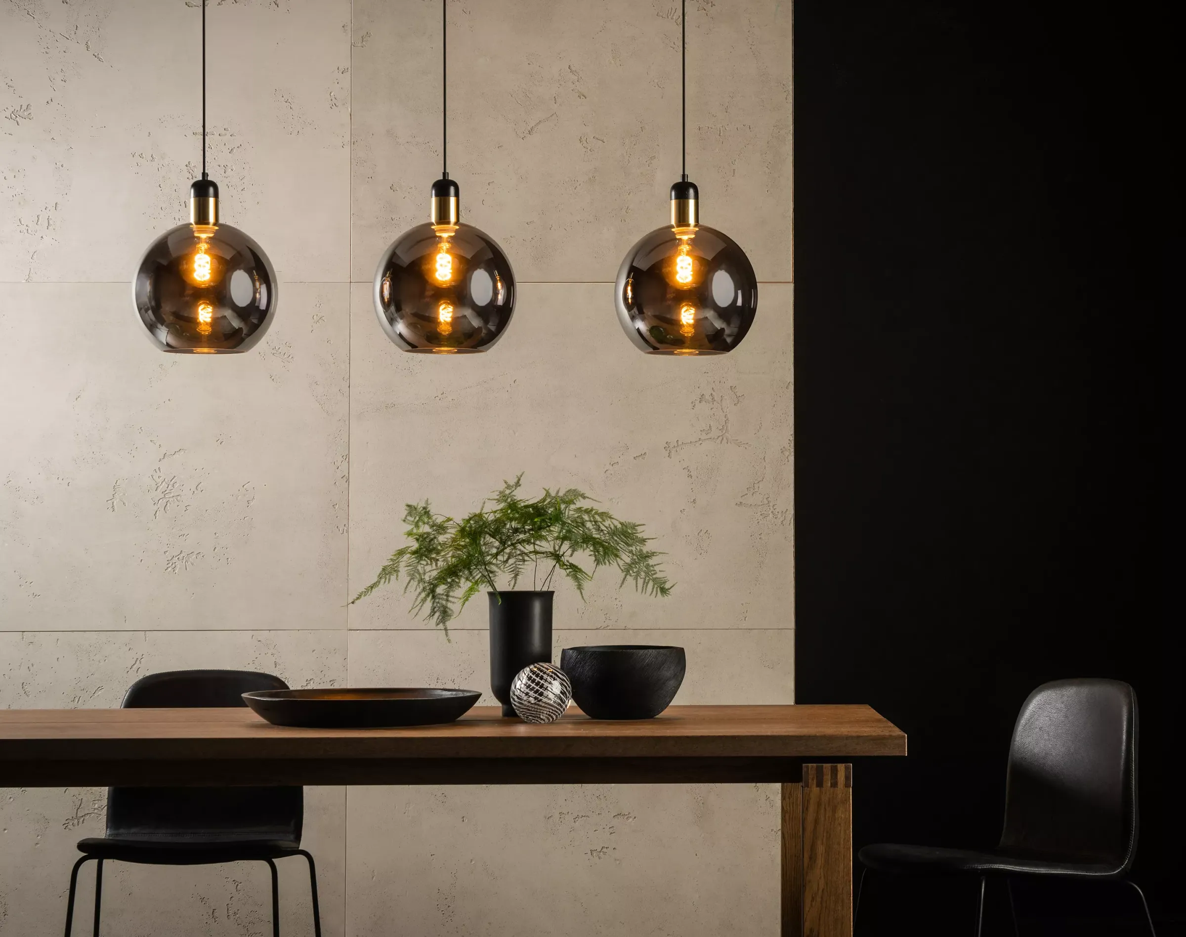 JULIUS - Hanglamp - 3xE27 - Fumé*Lucide Best Sale