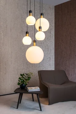 JULIUS - Hanglamp - 5xE27 - Opaal*Lucide Cheap