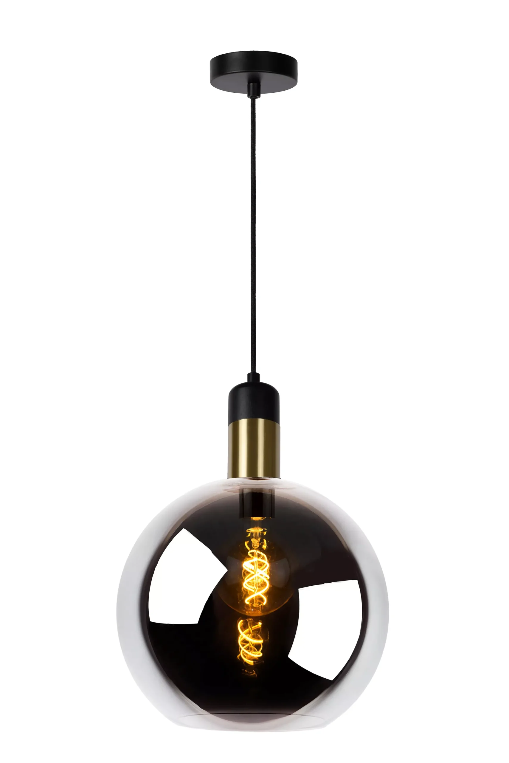 JULIUS - Hanglamp - Ø 28 cm - 1xE27 - Fumé*Lucide Store