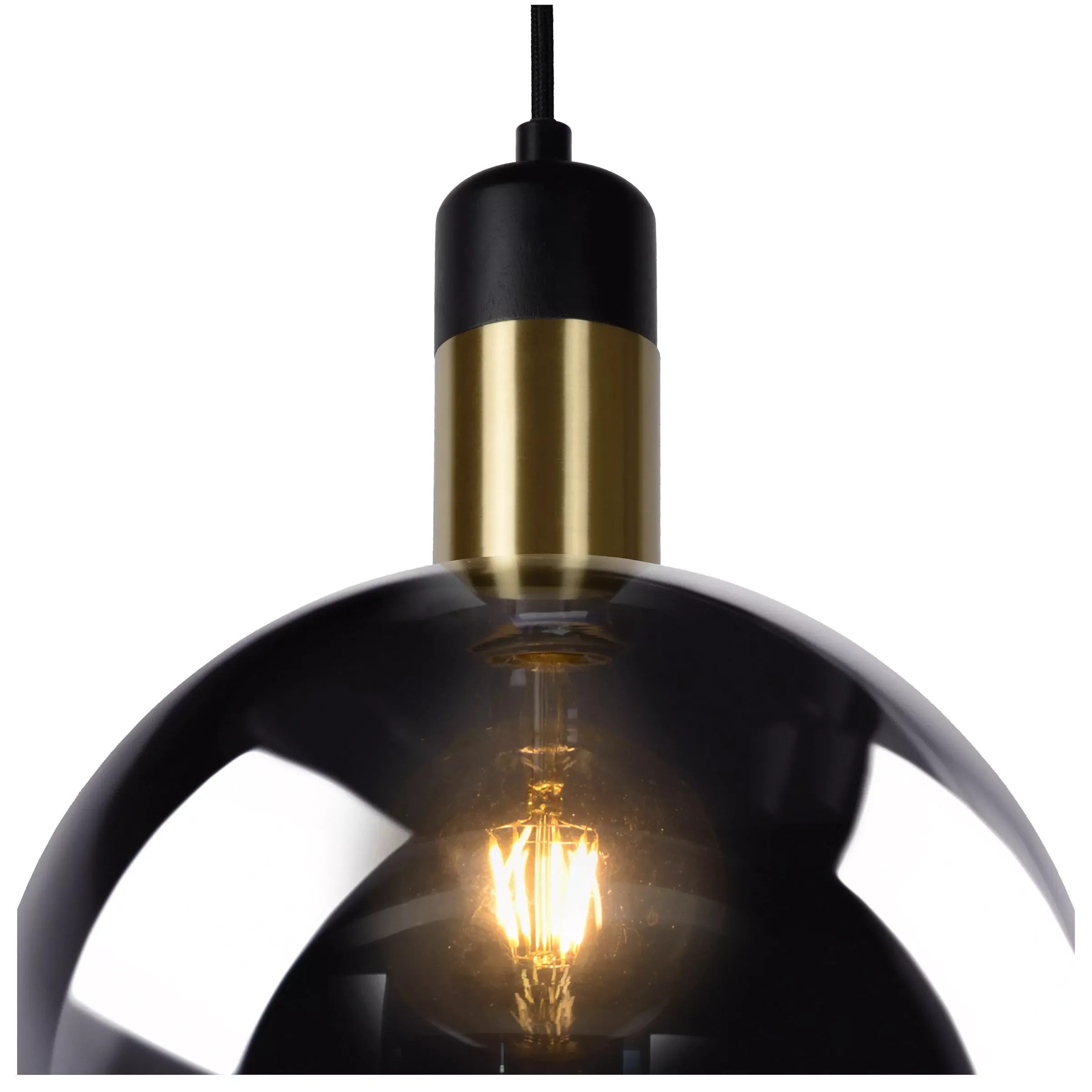 JULIUS - Hanglamp - Ø 40 cm - 1xE27 - Fumé*Lucide Online