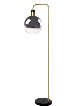 JULIUS - Vloerlamp - Ø 28 cm - 1xE27 - Fumé*Lucide New