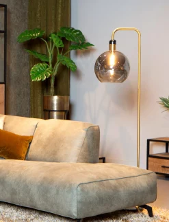 JULIUS - Vloerlamp - Ø 28 cm - 1xE27 - Fumé*Lucide New