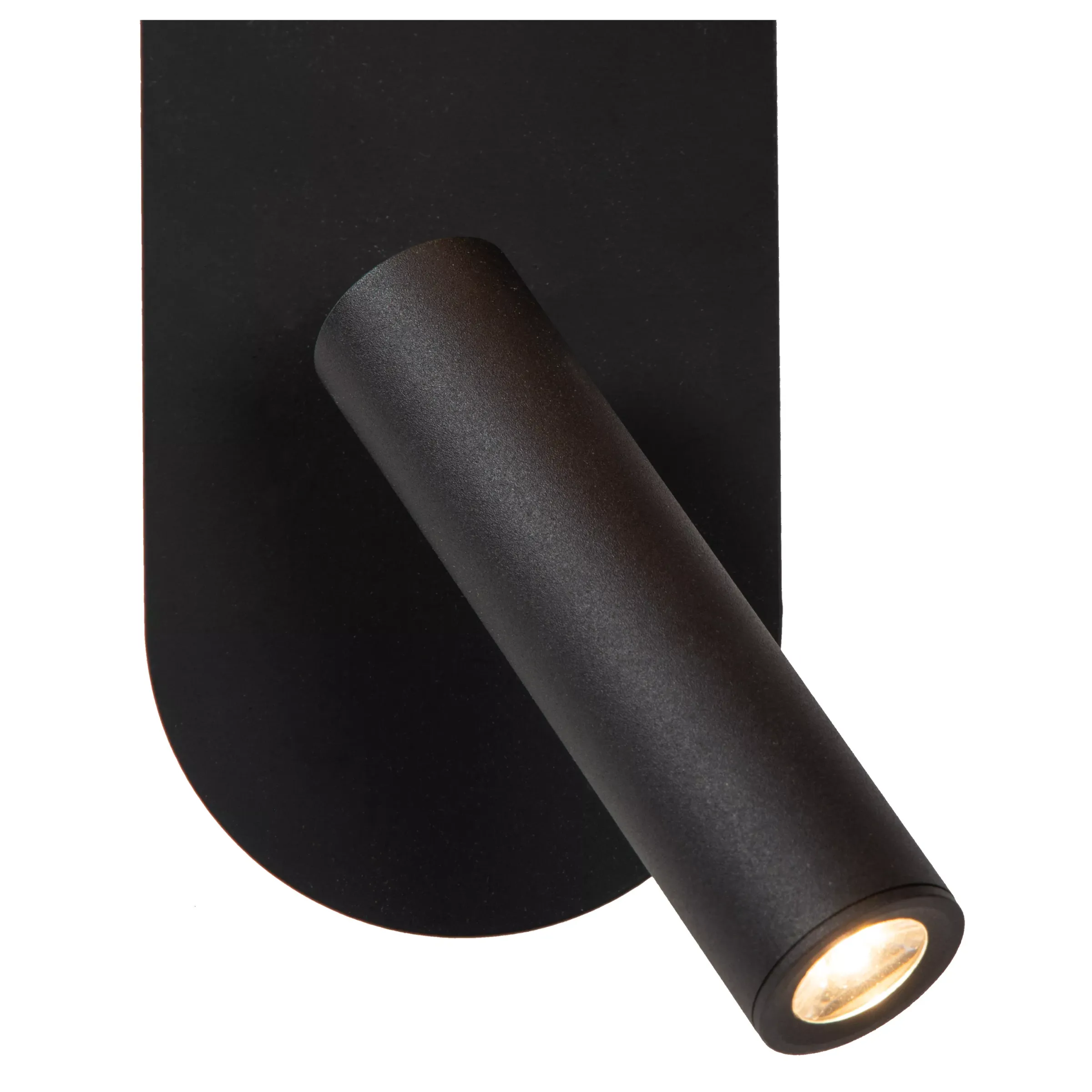 KELLY - Bedlamp / Wandlamp - LED - 1x3,5W 3000K - Zwart*Lucide Discount