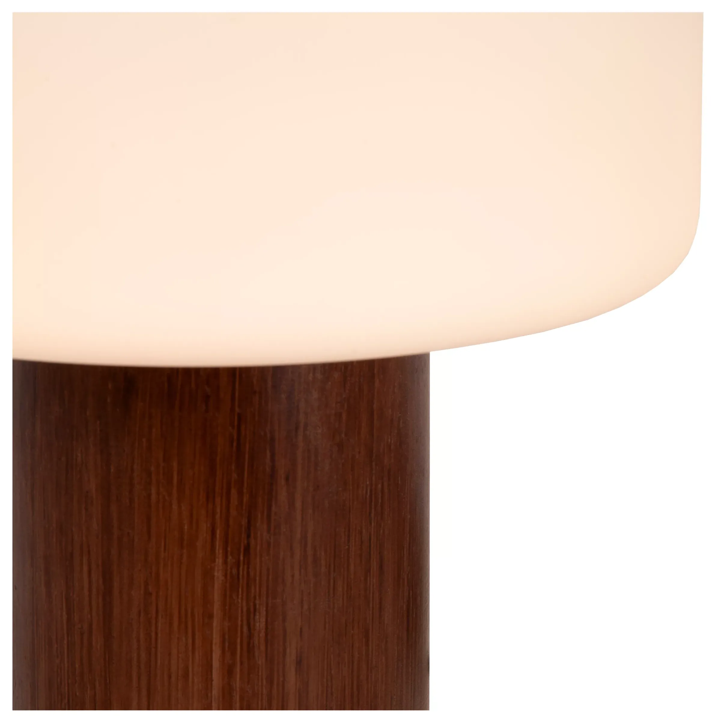 KENAN - Tafellamp - Ø 22 cm - 1xE14 - Hout*Lucide Hot