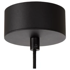 KENNETH - Hanglamp - Ø 60 cm - LED Dimb. - 1x16W 2700K - Zwart*Lucide New