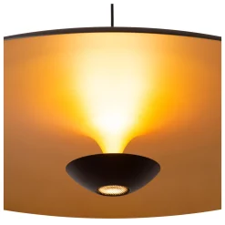 KENNETH - Hanglamp - Ø 80 cm - LED Dimb. - 1x22W 2700K - Zwart*Lucide New