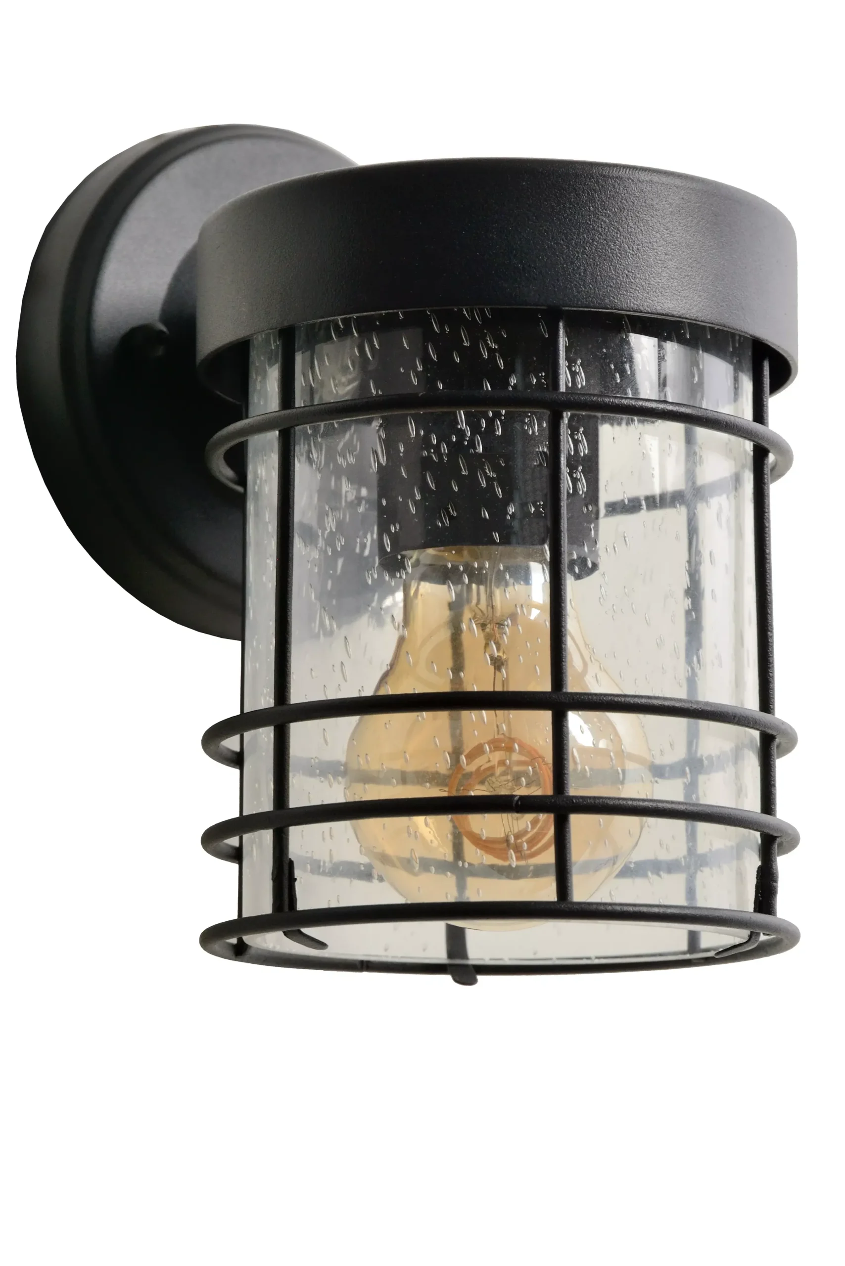 KEPPEL - Wandlamp Binnen/Buiten - 1xE27 - IP23 - Zwart*Lucide Best Sale