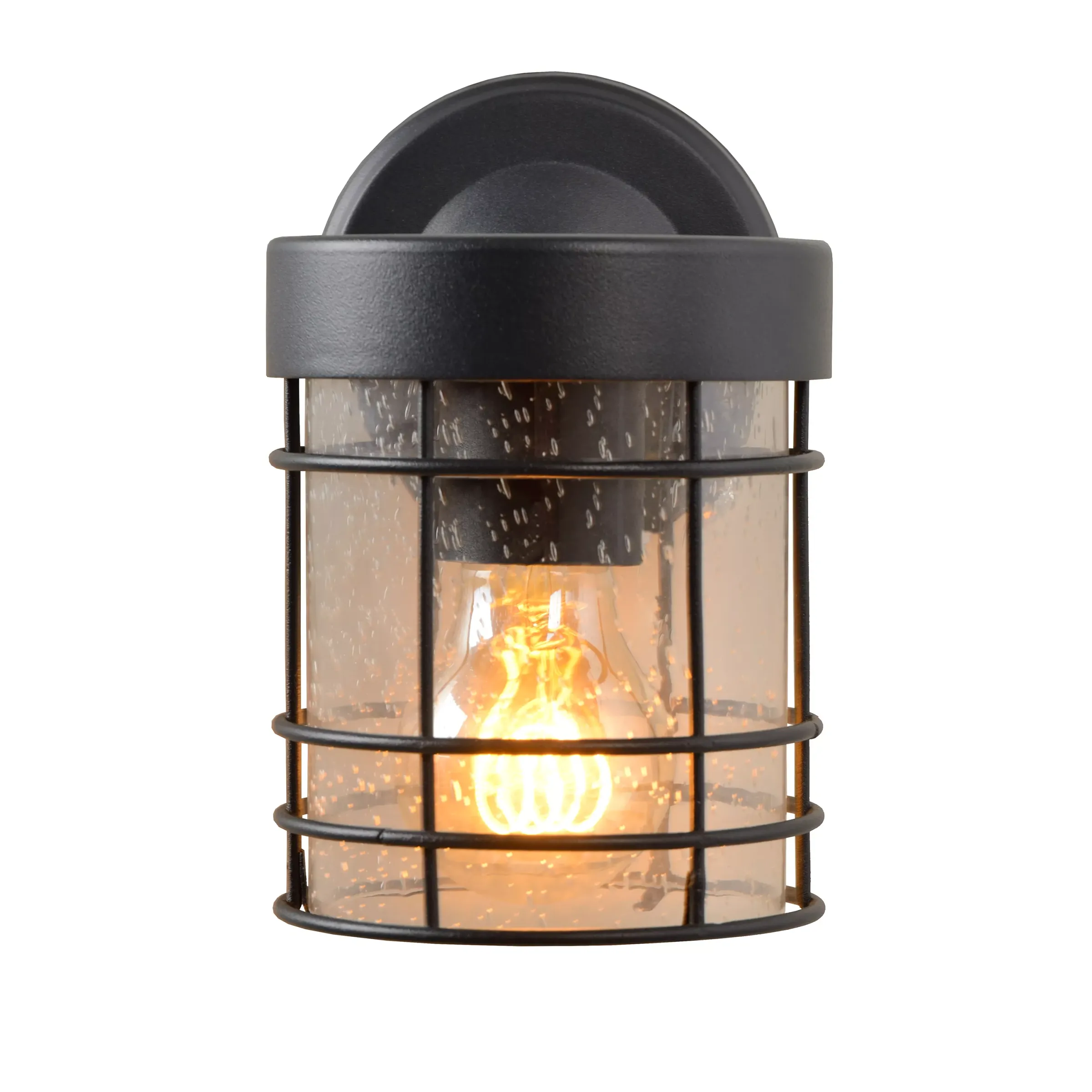 KEPPEL - Wandlamp Binnen/Buiten - 1xE27 - IP23 - Zwart*Lucide Best Sale