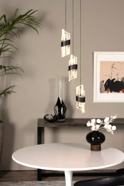 KLIGANDE - Hanglamp - Ø 25 cm - LED Dimb. - 3x8W 2700K - Zwart*Lucide Cheap