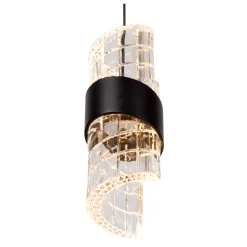KLIGANDE - Hanglamp - Ø 25 cm - LED Dimb. - 3x8W 2700K - Zwart*Lucide Cheap