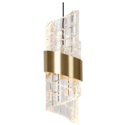 KLIGANDE - Hanglamp - Ø 30 cm - LED Dimb. - 5x8W 2700K - Mat Goud / Messing*Lucide Flash Sale