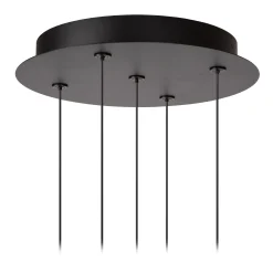 KLIGANDE - Hanglamp - Ø 30 cm - LED Dimb. - 5x8W 2700K - Zwart*Lucide Sale