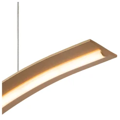 LAMBADA - Hanglamp - LED Dimb. - 1x33W 2700K/3200K - Mat Goud / Messing*Lucide Outlet