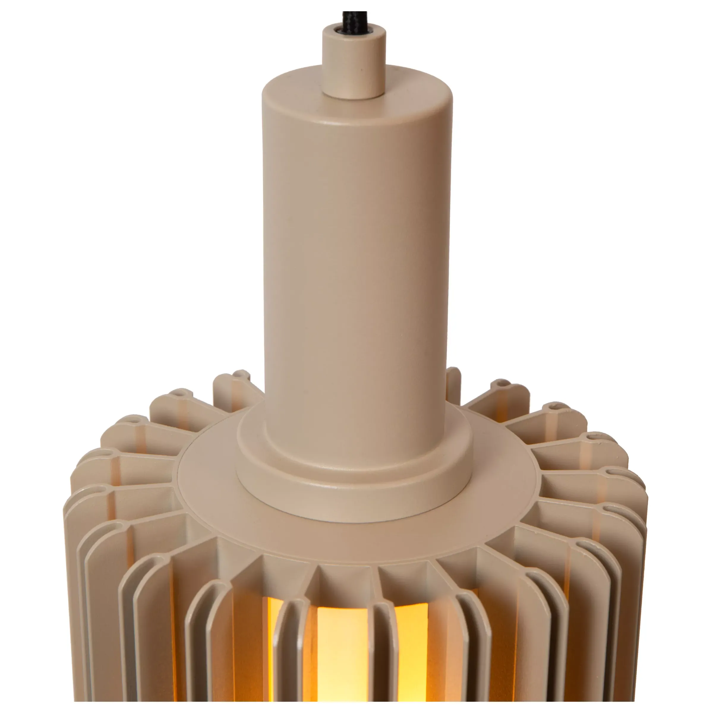 LAMBRES - Hanglamp - 3xE27 - Taupe*Lucide Cheap